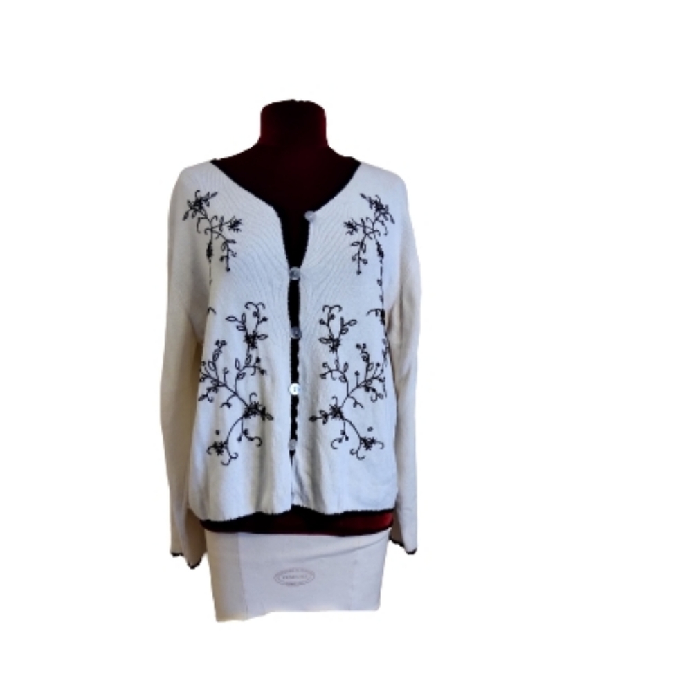 Ladies Embroidered Sweater